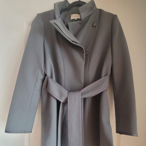 Reiss Sage Green 'Lucy' Jacket - Sz 8 - Picture 2 of 5